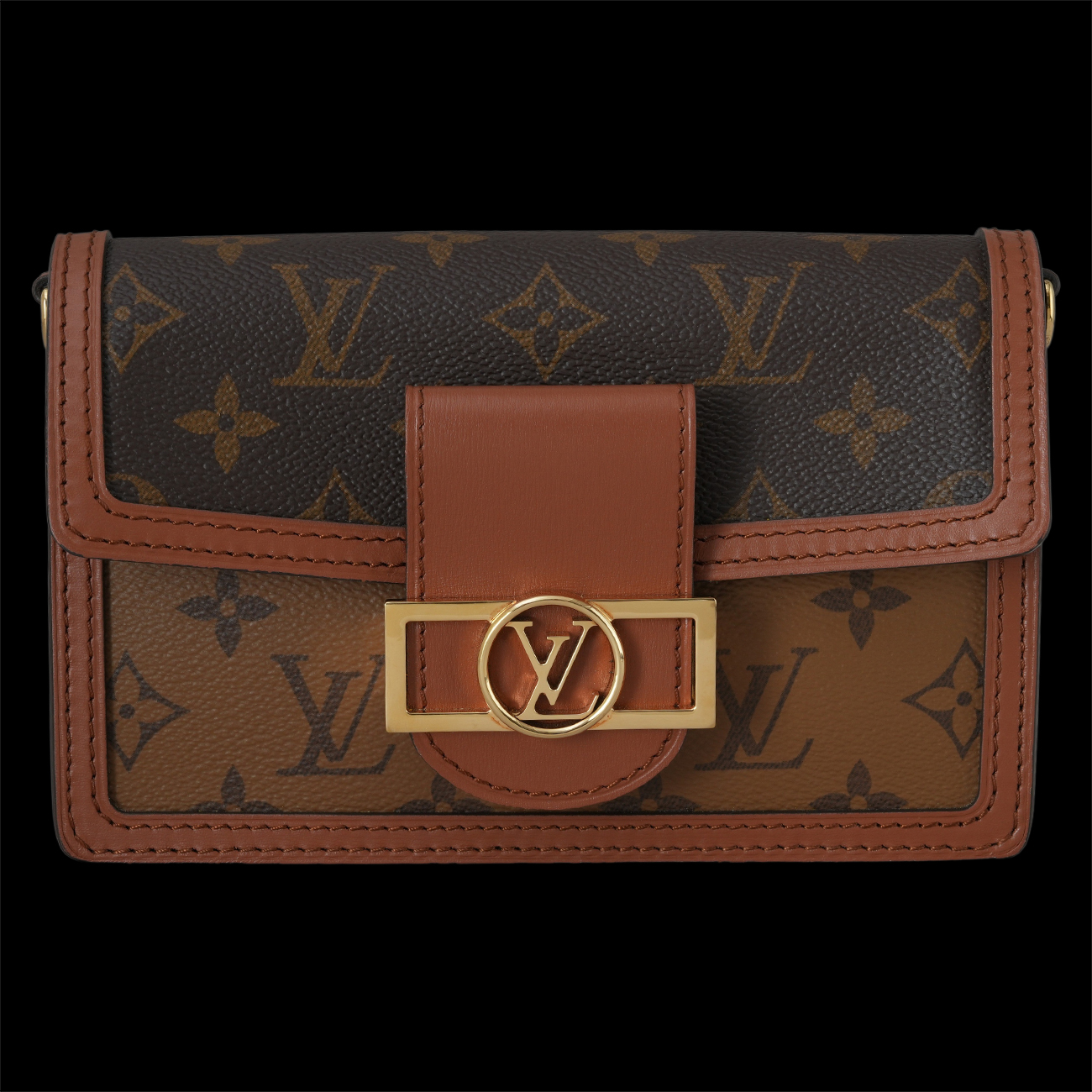 LOUIS VUITTON(USED)루이비통 M68746 도핀 체인 월릿 크로스백